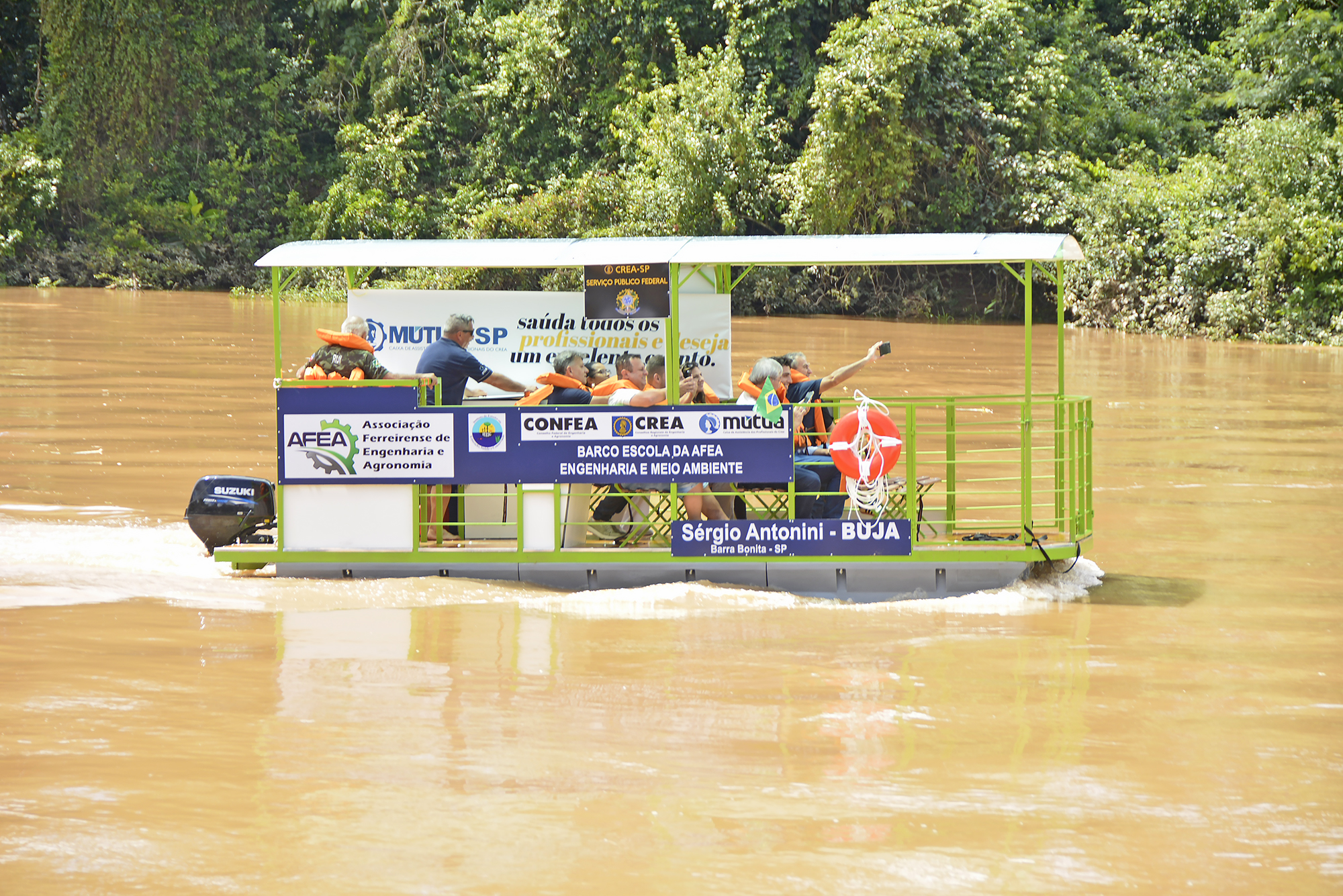 Barco Escola Sérgio Antonini (Buja) é inaugurado em Porto Ferreira e consolida protagonismo da engenharia regional