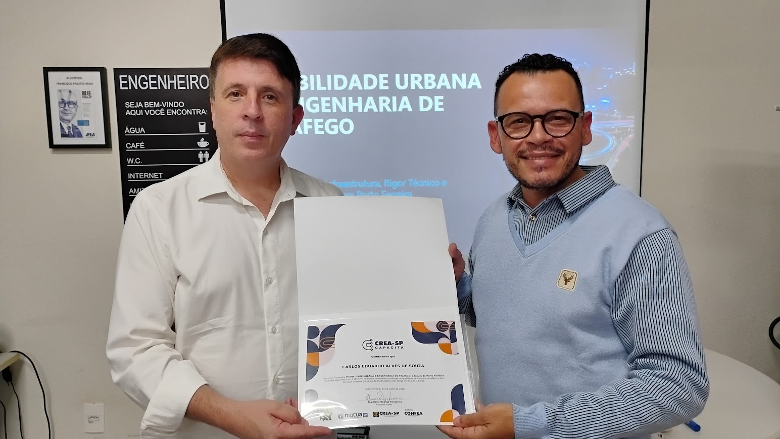 AFEA promove debate sobre mobilidade urbana e reforça a importância do planejamento técnico